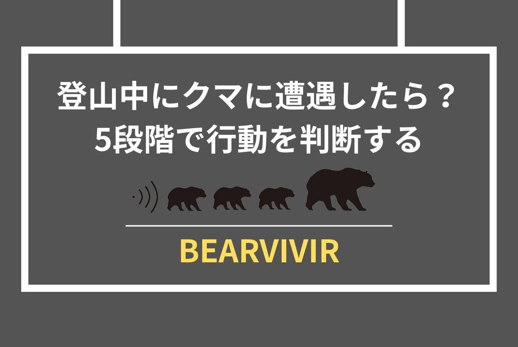 登山中のクマ対策｜遭遇前に知るべき装備・行動・選び方の全手順