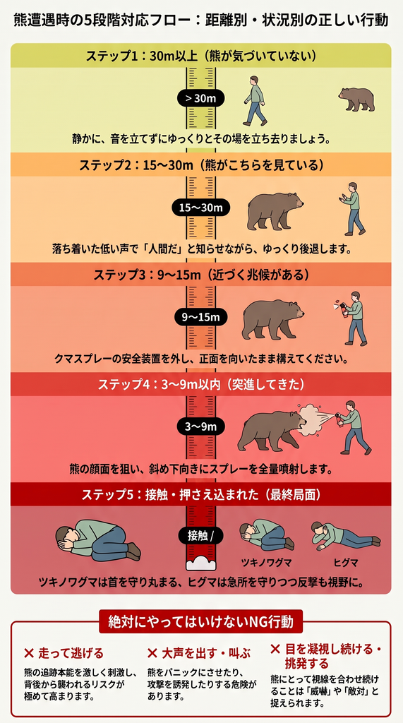 登山中のクマ対策｜遭遇前に知るべき装備・行動・選び方の全手順