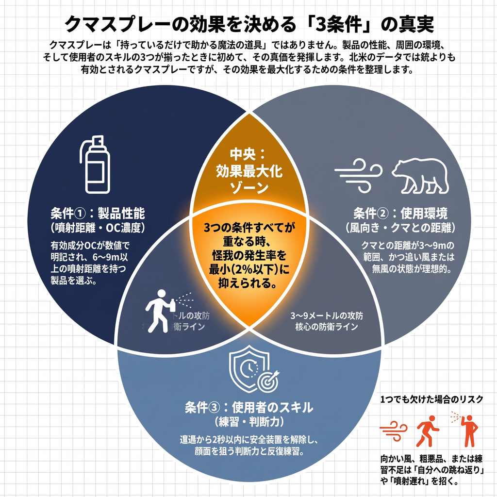 クマスプレー効果の真実|家族を守る選び方と使い方完全ガイド